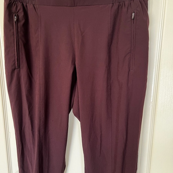 Old Navy Women's Track Pants - Dark Purple - Picture 2 of 7
